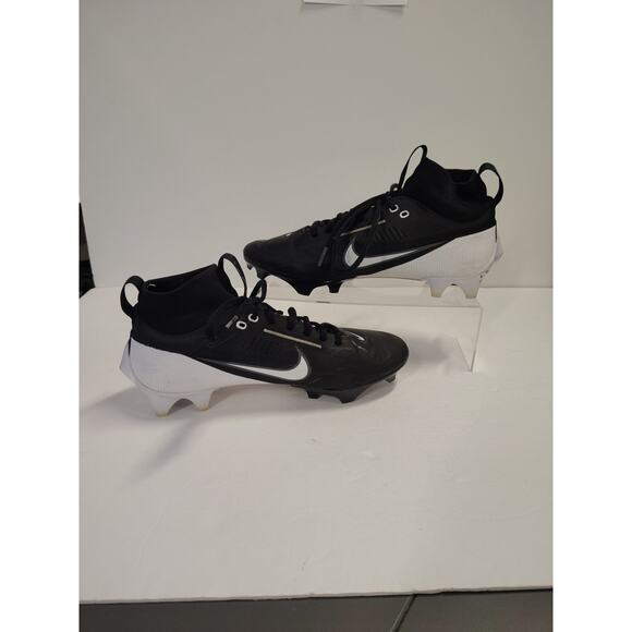 Nike Men’s 8.5 Vapor Edge Pro 360 2 Black/White Football Cleats DA5456-001 main image 15